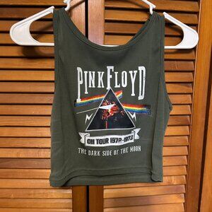Pink Floyd crop/tank top NWOT Size M